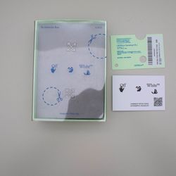 Off-White Men’s Earrings – Brand New in Box – Authentic 