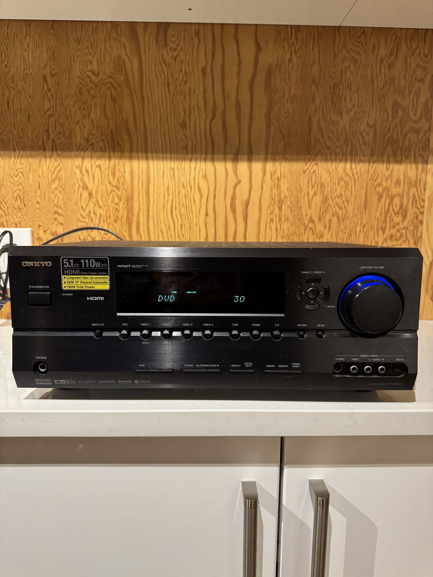 Onkyo 5.1 Ch 110w/ch 780w Total Power