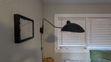 Article Black Wall Sconce/Lamp