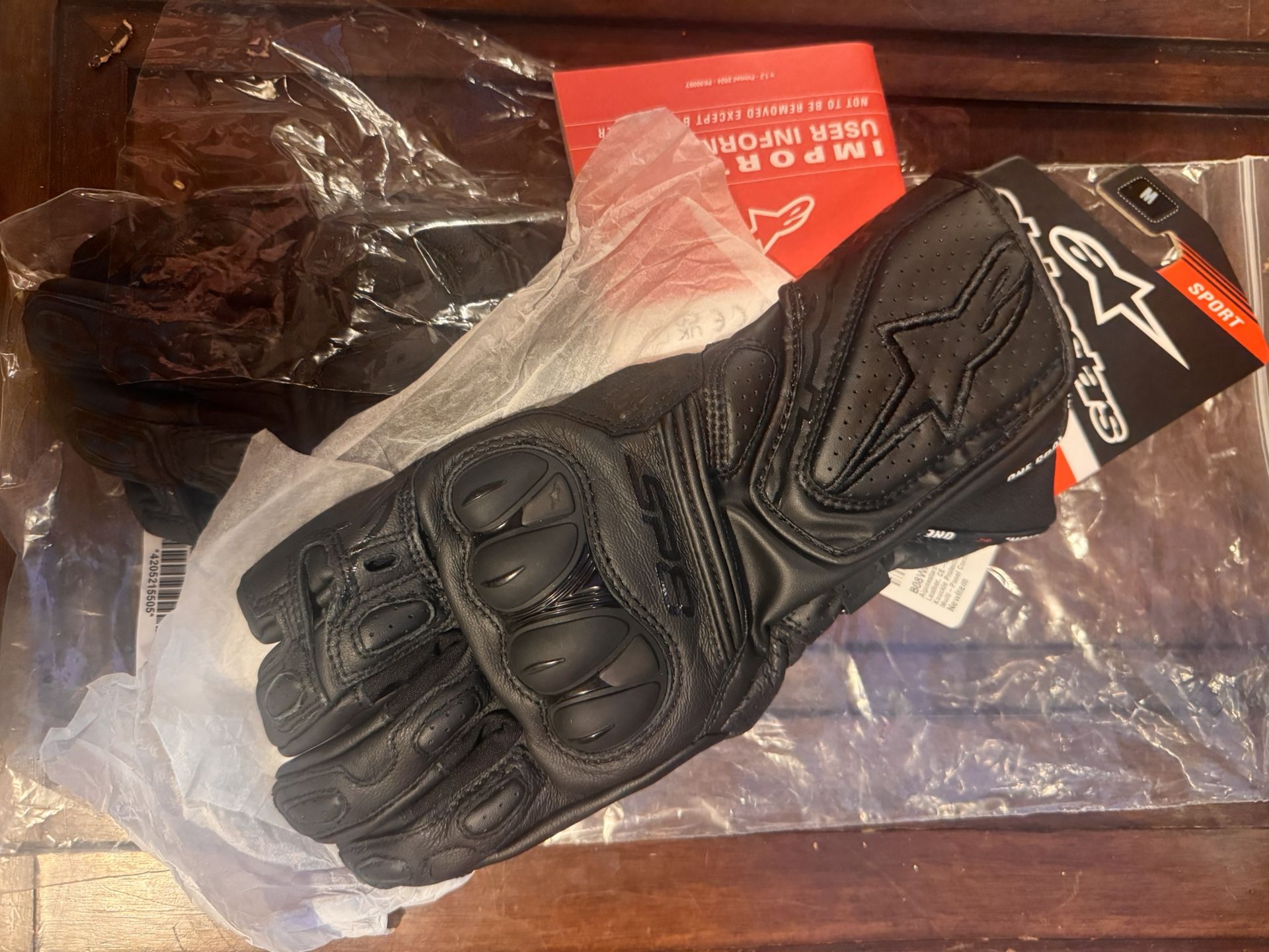 Alpinestars gauntlet gloves