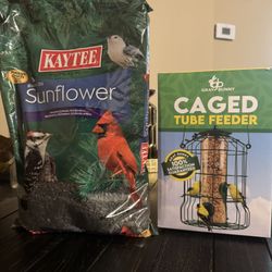 Bird Cage + Bird Food