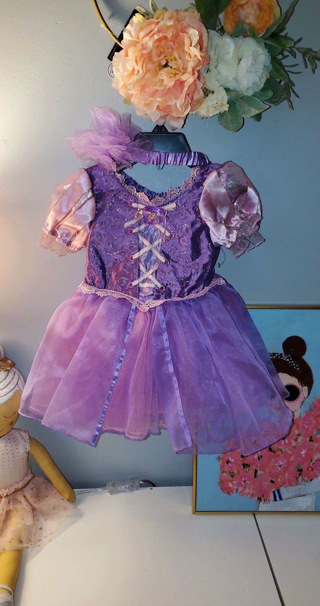 Baby Rapunzel princess costume