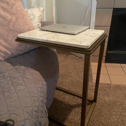 Marble Side C Table 