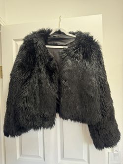 Black Fur Coat