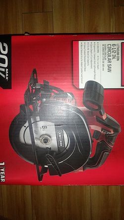 Craftman 6 1/2 circular saw new