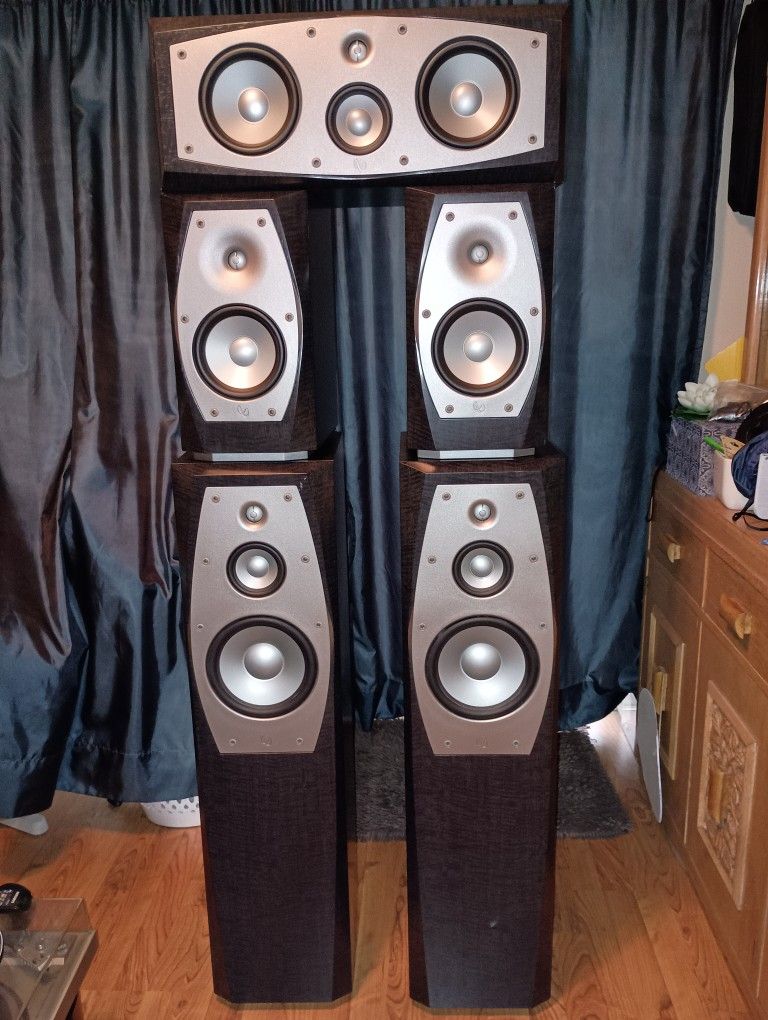 Infinity Interludes And Onkyo Amp
