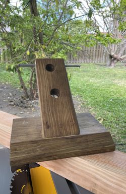 Hand Made Wine Bottle Holder