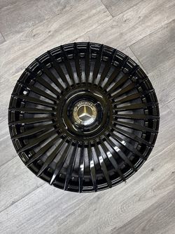 MERCEDES OEM 20 INCH AND 22 INCH FLOATING CENTER CAP 
