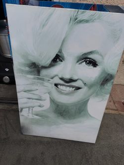 Marilyn Monroe Canvas Wall Art Print