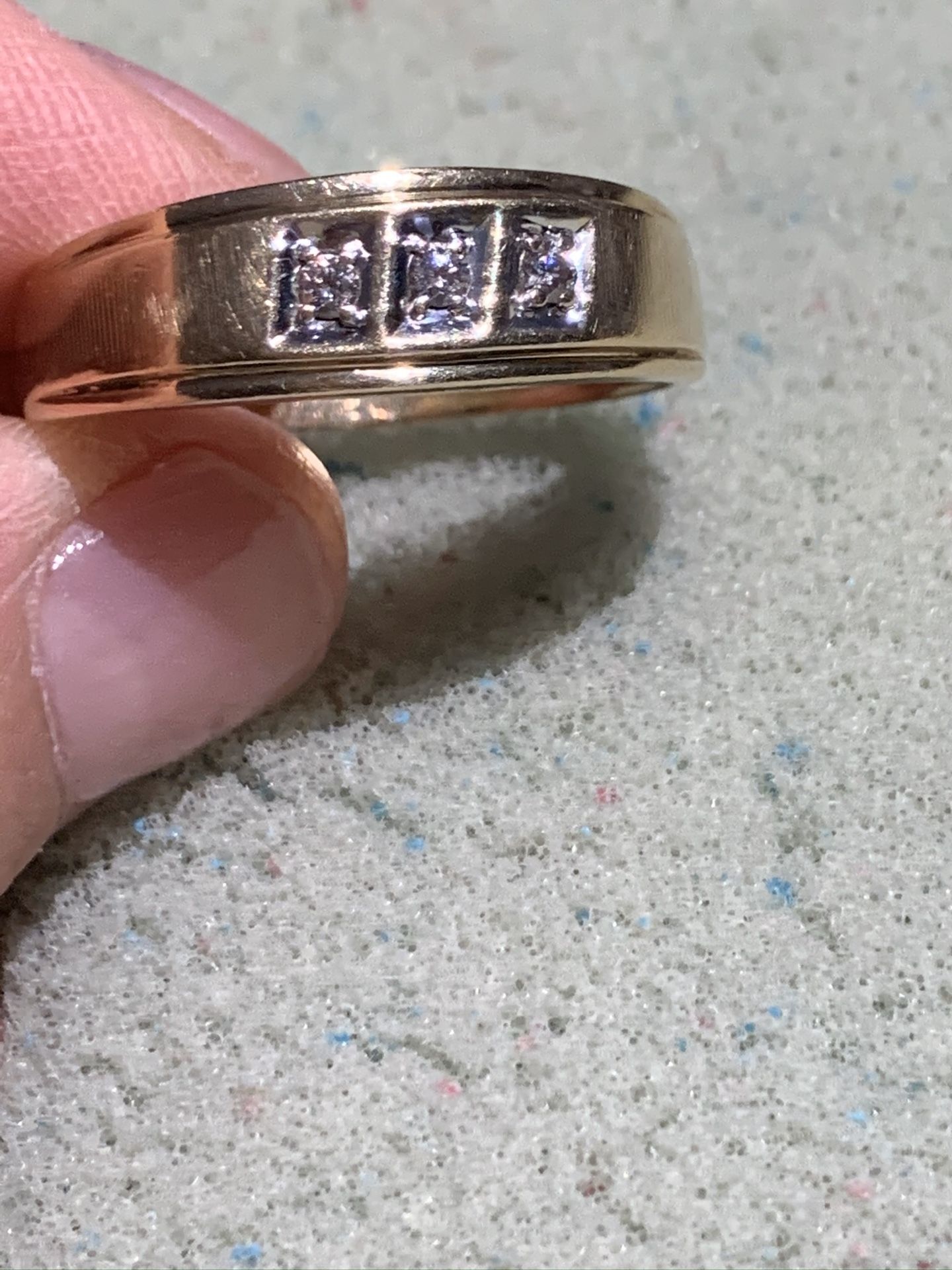 Men’s diamond ring
