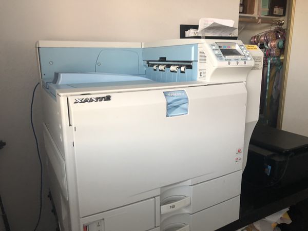 Xante Impressia Printer With Envelope Feeder And Cart For Sale In