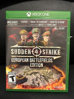 Sudden Strike 4 European Battlefields Edition Xbox One