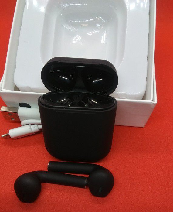 5.0 Black Auto Connect Wireless Earbuds 