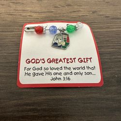 God’s Greatest Gift Lapel Pin