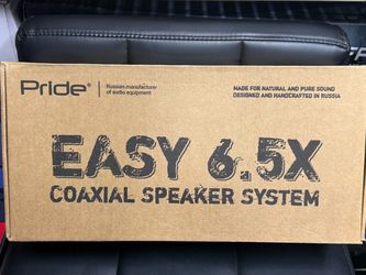 Pride Coaxial Easy 6.5x Speakers