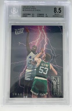 1993 Fleer Ultra Scoring Kings Shaquille O’Neal BGS 8.5