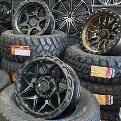 Rines Lock Off-road 17x9 20x10 Con Llantas 