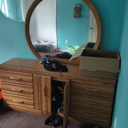 Dresser And Mirror 