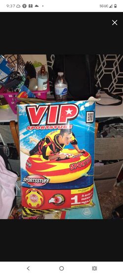 VIP TOWABLE  TUBE BRAND NEW OPEN BOX FOR JET SKI OR JET BOAT