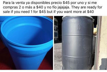 Tanks With the Covers. Tanque con Su tapa limpios 