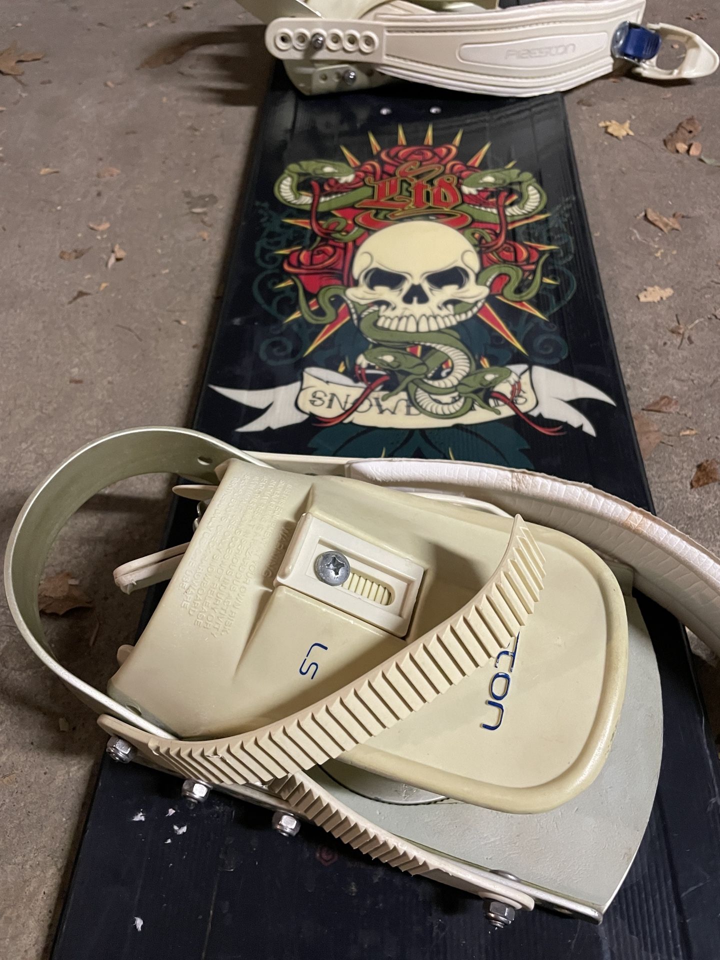 LTD Snowboard & Bindings 