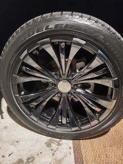 22 Inch Rampage Rims And Tires Set Of 4