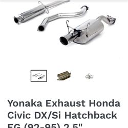 Yonaka Exhaust 94 Civic