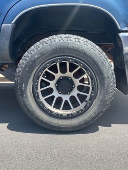 Vision Nemesis wheels with tires