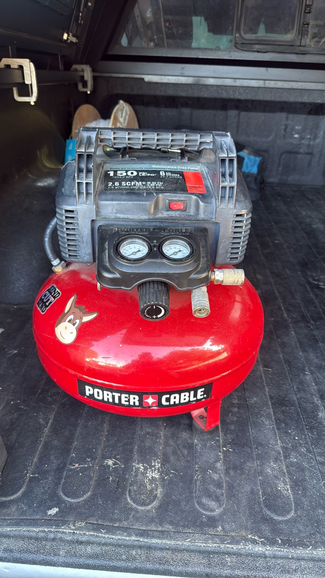 Porter Cable Pancake Air Compressor