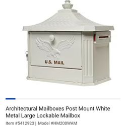 Mail Box -  heavy duty, locking