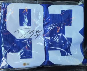 DWIGHT FREENEY NFL Football Jersey B WITNESS AUTOGRAPH