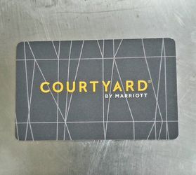 Courtyard by Marriott Room Key Card