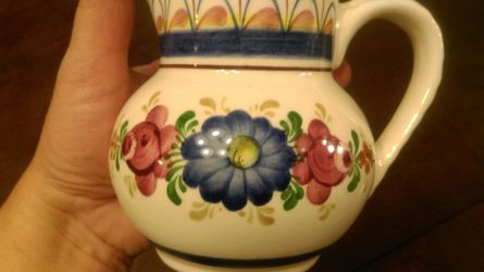 WECHSLER Tirolkeramik floral pottery