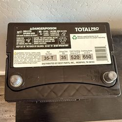 CAR BATTERY  BRAND NEW