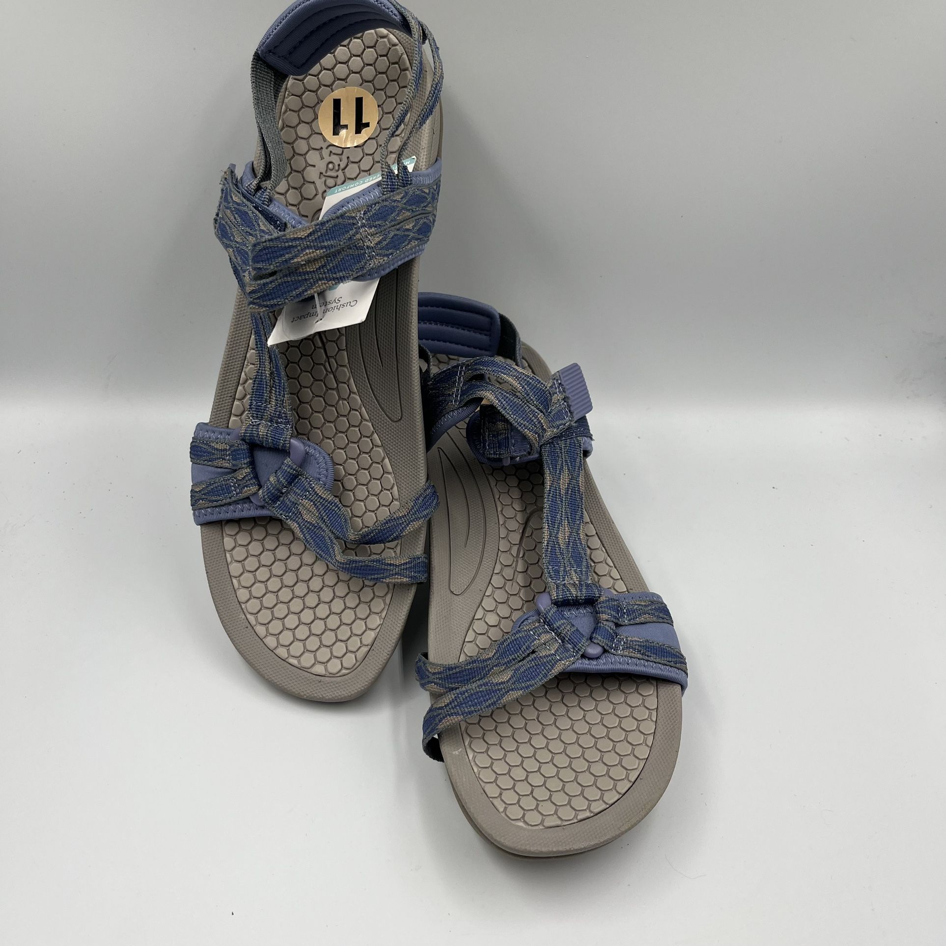NEW Bare Trap Dandy Hiking Sandals Women’s Size 11 Low Wedge Adjustable NWT