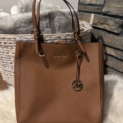 Michael Kors Leather Tote Bag