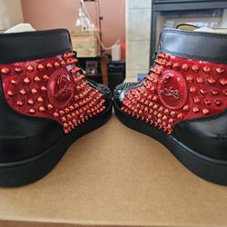 Christian Louboutin Red Bottom Spikes Size 42.5. 