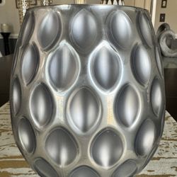 Decorative Silver Vase