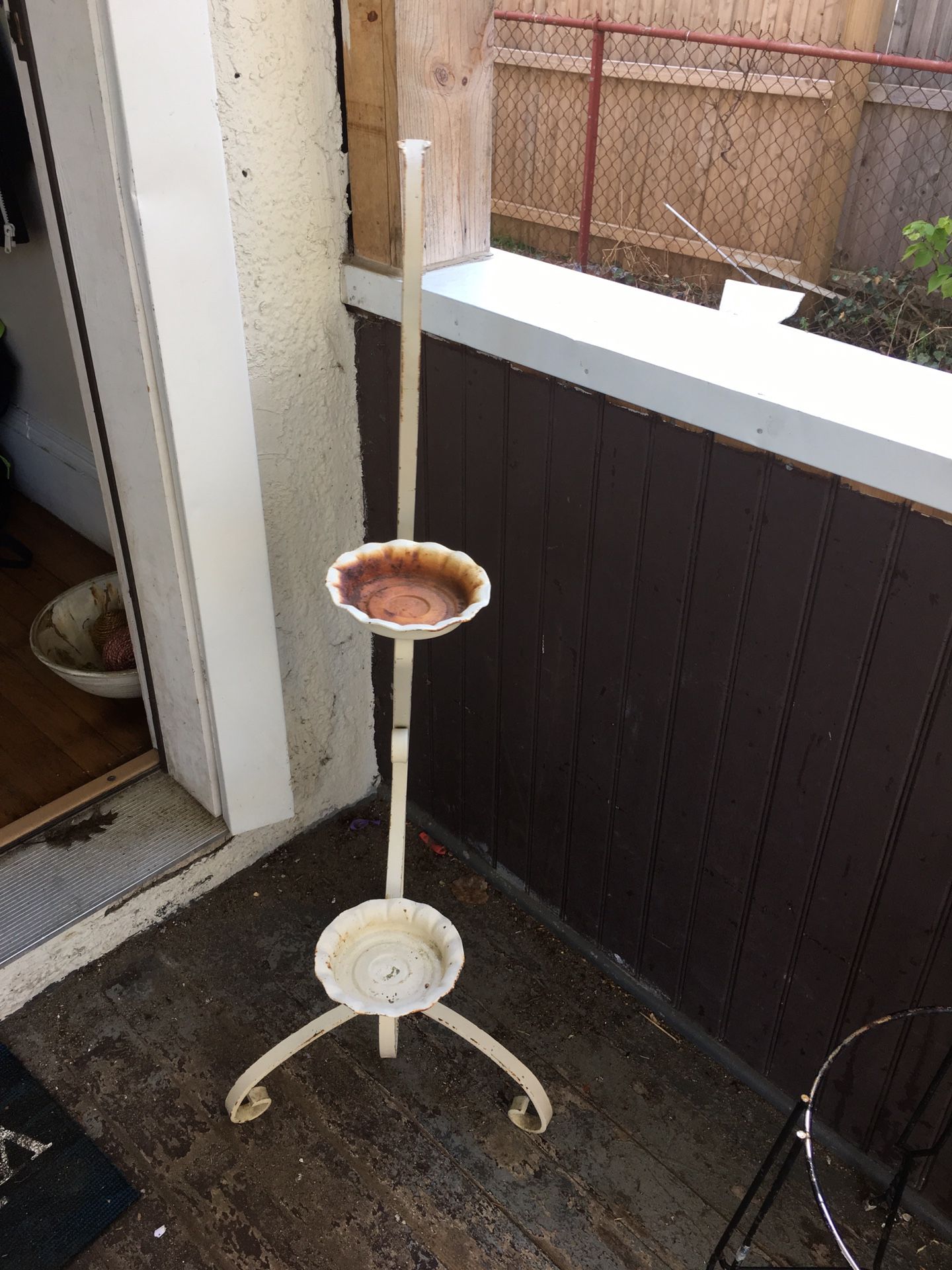 Vintage Metal planter
