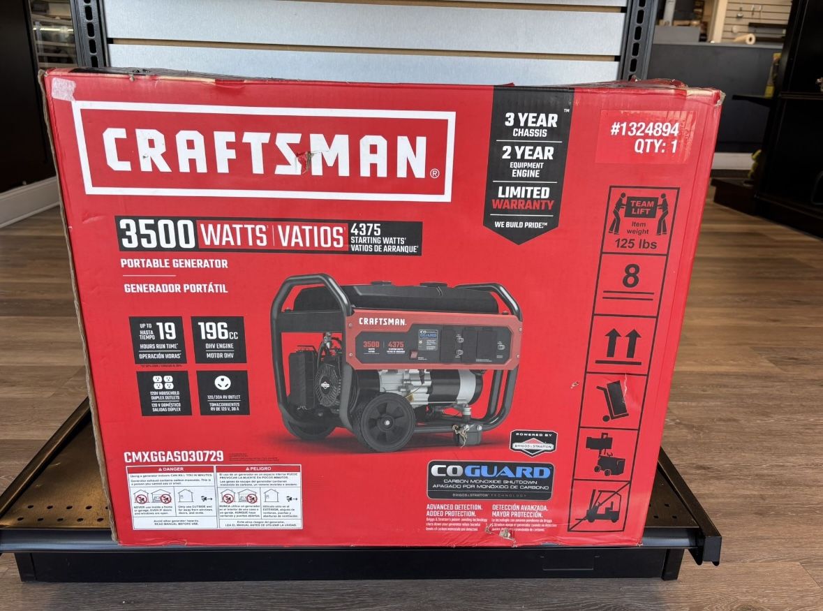 Craftsman 4375 Generator 