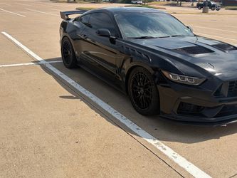 Ford Mustang Black Coupe with Mods