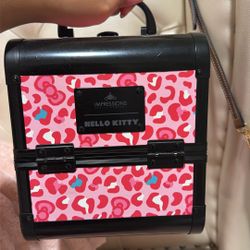 hello kitty makeup vanity case 