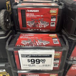 Husky Mechanic Tool Set 280 Piece 