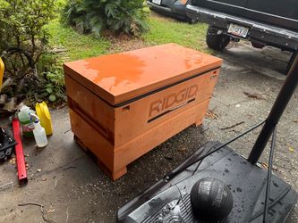 Rigid job site box