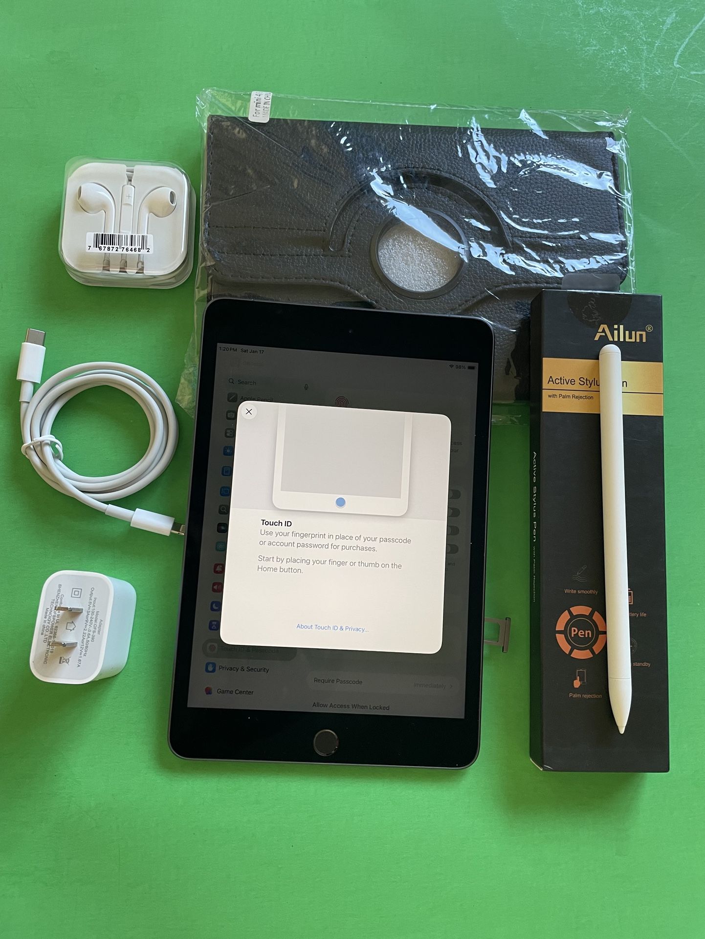 Apple Ipad Mini 5th Generation 64GB WiFi + Cellular Unlocked with 