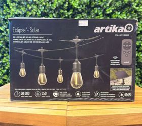 Artika 20 led light bules solar string lights