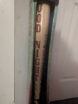Harley Quinn Authentic Replica Baseball Bat