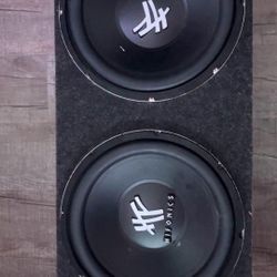 Hifonics 12" Twin Subwoofers With Amp