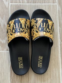 Versace Jeans Couture Garland Logo Slides
