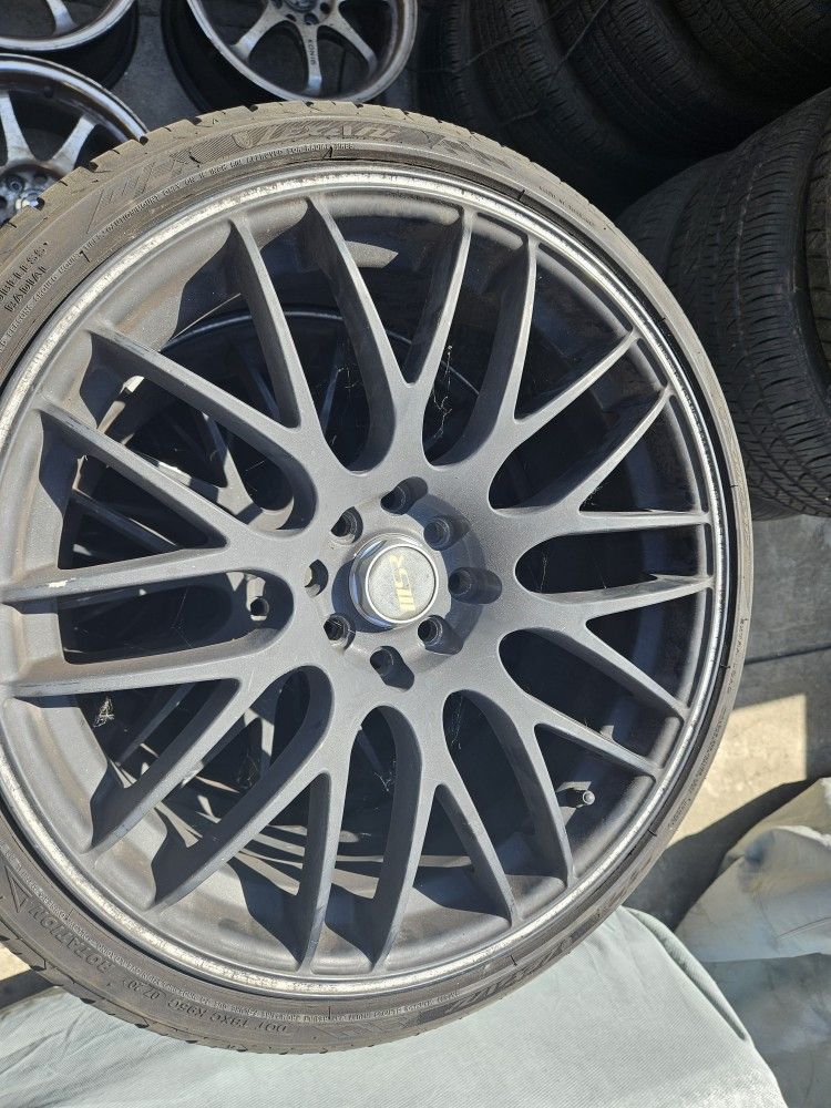 18x8 MSR wheels 4x100 And 4x114.3